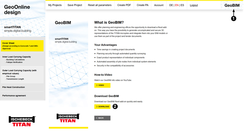 GeoOnline Design GeoBIM Without Co2